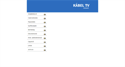 Desktop Screenshot of kabeltv.kormend.hu