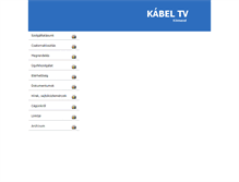 Tablet Screenshot of kabeltv.kormend.hu